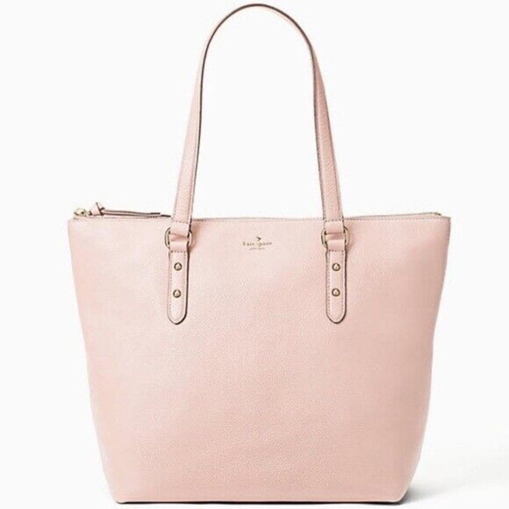 SPRING SALE 🌷Kate Spade Penny Larchmont Avenue Pebble Pink Zip Tote